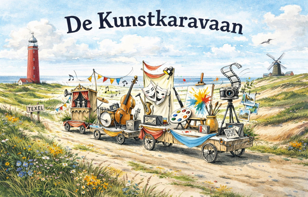 Kunstzinnige types voor onze Kunstkaravaan